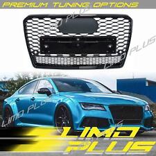 RS7 Style Front Honeycomb Black Grille for Audi A7 S7 2012 2013 2014 2015 picture