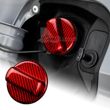 For Honda Crosstour EV Plus Element Fuel Gas Tank Cap Cover Red Carbon Fiber picture