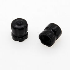 Pair Black For CBR125R 250R 300R Car Tire Air Valve Stem Pressure Dust Cap Cover picture