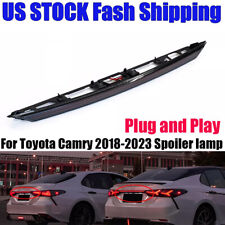 LED Tail Lights For Toyota Camry 2018-2023 Smoke Rear Lamps With Trunk Lights picture