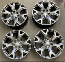 Set of 4 20” JEEP GRAND WAGONEER 2022 2023 OEM Original Stock Wheels AND Tires picture