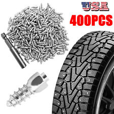 400Pcs 4X12mm Car SUV ATV Anti-Slip Screw Stud Wheel Tyre Snow Tire Spikes H0Z9 picture