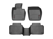 WeatherTech FloorLiner for Volvo S90 / V90 / Cross Country 1st & 2nd Row Black picture