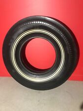 Vintage US Royal Safety 800 White Wall 3 Stripe Tire 9.00-15  NOS  *Blemished * picture