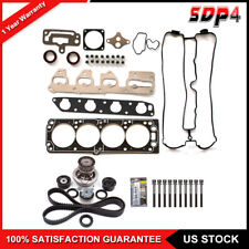 For 99-08 Suzuki Forenza Reno Head Gasket bolts Set Timing Belt kit Water Pump picture
