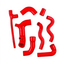 Red For Fiat Uno Turbo IE MK2 1372cc 1.4L Radiator Intake Intercooler Hose picture