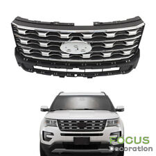 Front Bumper Upper Grille Grill Assembly FB5Z8200AC For 2016 2017 Ford Explorer picture