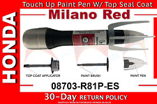 Genuine OEM Honda Touch Up Paint Pen - R-81P Milano Red picture