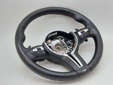 17 BMW X6M F86 STEERING WHEEL W/ PADDLE SHIFTERS LEATHER W/ M-STITCH 7849447 picture