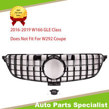 GT/Panamericana Grille For Mercedes Benz W166 GLE63 AMG 2016 2017-2019 Black picture