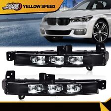 Fit For 2016-2018 BMW G11 G12 740i 750i Front LED DRL Fog Lights Lamp Pair  picture
