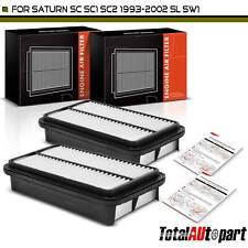 2Pcs Engine Air Filter for Saturn SC 1991-1992 SC1 95-02 SC2 SL SL1 SL1 SW1 SW2 picture