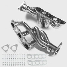 Stainless Race Headers FITS Nissan 350z & 370z Infiniti G37 3.5L 3.7L V6 picture
