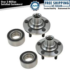 Front Wheel Hub & Bearing 5 Lug Left & Right Pair Set for Dodge Neon picture