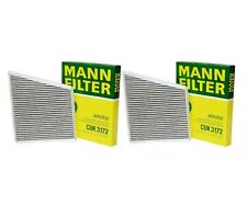 Mann Set of 2 Cabin Air Filters Charcoal For Mercedes W211 CLS500 AMG E320 E350 picture