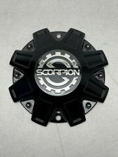 Scorpion Gloss Black Wheel Center Cap 245/247-CAP LG1606-67 picture