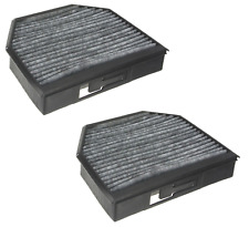 For Mercedes R230 SL500 SL55 SL550 SL600 SL63 AMG Cabin Air Charcoal Filter Set picture