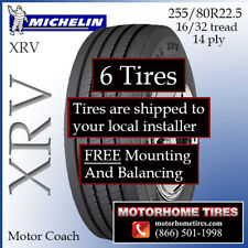 255/80R22.5 XRV Michelin  INCLUDES SHIPPING & INSTALLATION- only 6 in stock picture