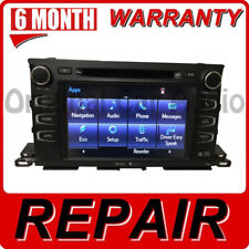 2014 - 2020 Toyota Highlander OEM Navigation Touch Screen Replacement Repair picture