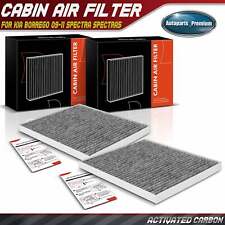 2x Activated Carbon Cabin Air Filter for Kia Borrego 2009-2011 Spectra 2004-2009 picture