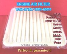 AF5650 Engine Air Filter For TOYOTA CAMRY RAV4 SCION TC AVALON VENZA US Seller picture