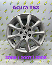 06 07 08 Acura TSX Rim Alloy 17” Wheel 2006 2007 2008 Factory OEM picture