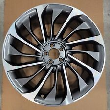 LINCOLN AVIATOR 22 INCH WHEEL RIM FACTORY OEM 10241 2020-2024 MACHINED GREY picture