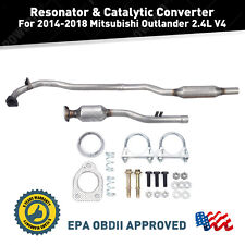 Cat Catalytic Converter, Resonator Fits: 2014 To 2018 Mitsubishi Outlander 2.4L picture