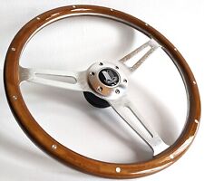 Steering Wheel fits For TRIUMPH Wood  TR4 TR5 TR6 Erald GT6 Spitfire Mk2 Mk3 picture