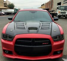 Viper Heat Extractor Style Fiberglass Hood for 11-14 Dodge Charger - AERO - picture