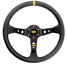 OMP Racing Corsica Steering Wheel In Leather - Black OD0-1956-071 picture