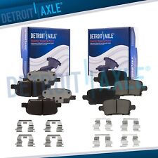 Front & Rear Ceramic Brake Pads w/Hardware for 2016 2017 2018-2020 Chevy Malibu picture