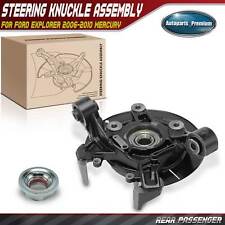 Rear Steering Knuckle & Wheel Hub Bearing Assembly for Ford Explorer 2006-2010 picture