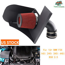For 2016+ BMW F20 140i/F22 240i/F30 340i/F32 440i 3.0 Cold Air Intake Pipe Kit picture