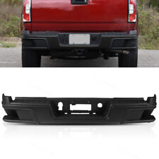 Fits 2015-2022 Chevy Colorado Canyon W/O Sensor Black Rear Step Bumper Painted picture