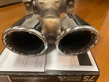 05-12 Porsche Cayman Boxster Chrome Sports Exhaust Tip Muffler Tail Pipe 987 OEM picture