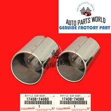 GENUINE TOYOTA AVALON SOLARA LS430 GX460 GS430 GS300 EXHAUST TAILPIPE TIP SET picture