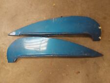 1959 CHEVROLET FENDER SKIRTS. CH 59 CHEVY IMPALA STEEL USED PAIR CONVERTIBLE CAR picture