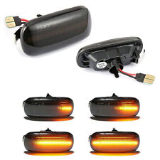 For Audi A4 B6 B8 B7 A6 S6 Dynamic Smoked LED Side Marker Blinker Signal Light picture