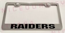 Las Vegas Raiders Stainless Steel Chrome Finished License Plate Frame Rust Free picture