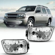 For 2002-2009 Chevy Trailblazer Fog Light Front Bumper Driving Lamps Clear Lens picture