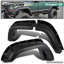 Textured Fender Flares Fit For 84-01 Jeep Cherokee XJ Sport Utility 4-Door 6pcs picture