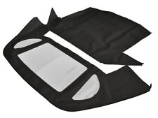 Fits: Mercedes-Benz 1990-02 R129 SL Soft Top w/DOT Approved Window, Black picture