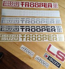 1986 Trooper II decal set, 1st generation, all 5 original colors available picture