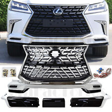 2016-2021 Lexus LX570 BODY KIT FRONT GRILLE & LIP SPOILERS NEW STYLE picture