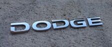 Dodge emblem letters badge decal logo Avenger Caravan Stratus OEM Genuine Stock picture