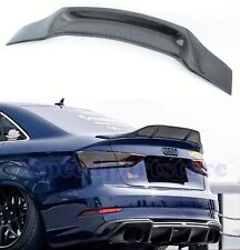 For 2014-2020 Audi A3 S3 RS3 RS Style Rear Trunk Spoiler Wing Carbon FIber Style picture