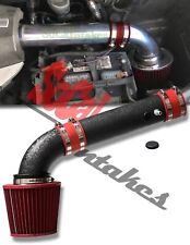 BLACK COTED RED 2pc Air Intake Kit&Filter For 2006-2008 Honda Ridgeline 3.5L V6 picture