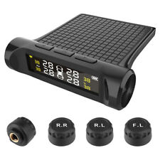 TPMS LCD Car Tire Pressure Monitoring System Security Alarm W/4 External Sensors picture