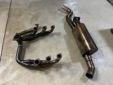 USED PORSCHE 930 Turbo exhaust system heat exchangers headers and muffler picture